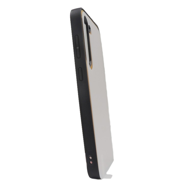 For Samsung Galaxy S23 Ultra 10PCS Thermal Transfer Glass Phone Case(Black)