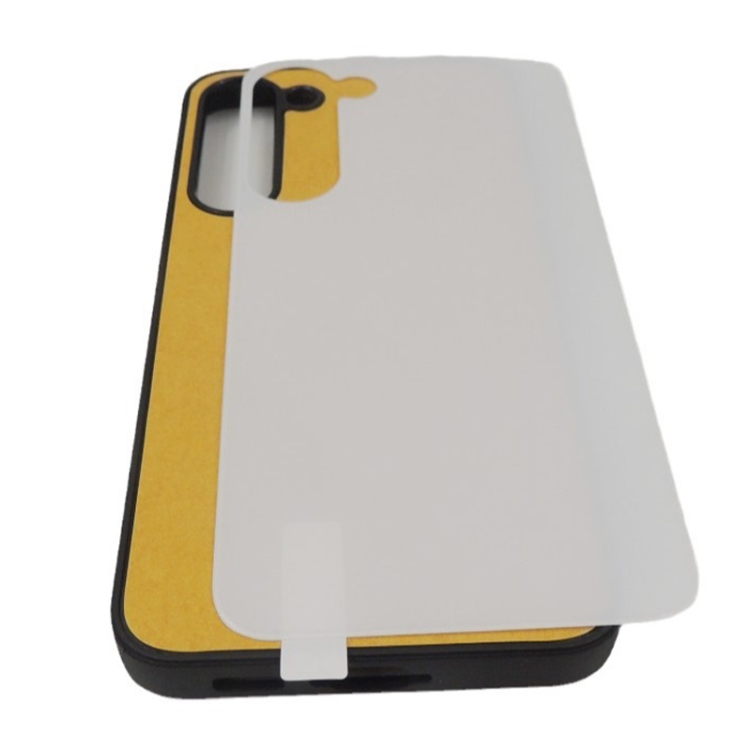 For Samsung Galaxy S23 Ultra 10PCS Thermal Transfer Glass Phone Case(Black)