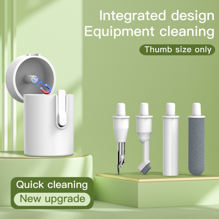 Q5D Mini Portable Bluetooth Headset Mobile Phone Cleaning Pen Multifunctional Cleaning Stick(White) Q5D Mini Portable Bluetooth Headset Mobile Phone Cleaning Pen Multifunctional Cleaning Stick(White)