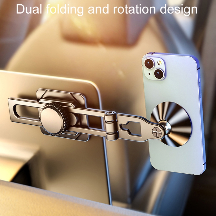 D31 Foldable Suspension Car Phone Holder Magnetic Slide Type Metal Navigation Stand D31 Foldable Suspension Car Phone Holder Magnetic Slide Type Metal Navigation Stand