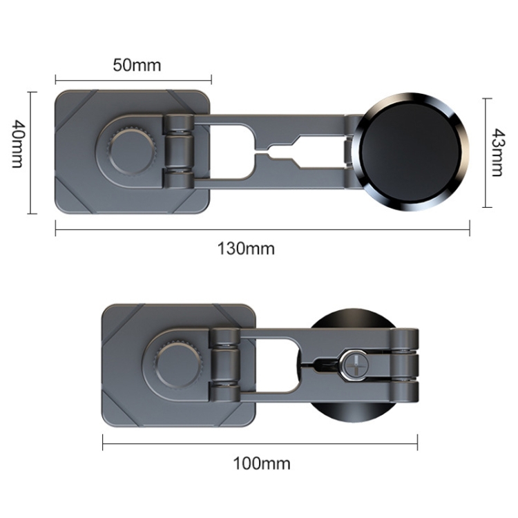 D30 Foldable Suspension Car Phone Holder Magnetic Adhesive Type Metal Navigation Stand D30 Foldable Suspension Car Phone Holder Magnetic Adhesive Type Metal Navigation Stand