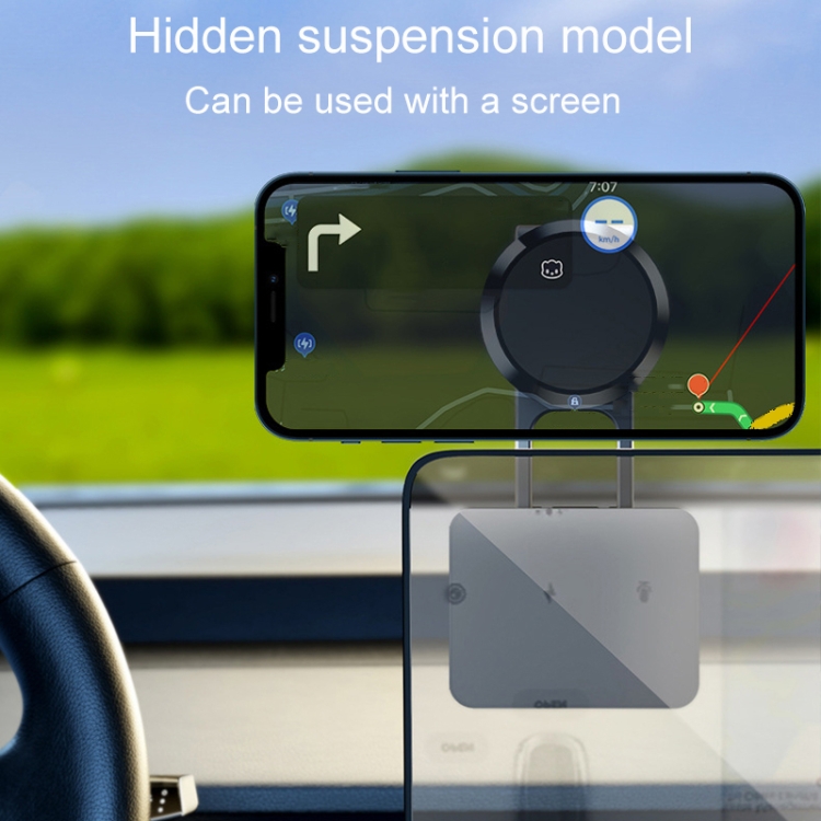 D30 Foldable Suspension Car Phone Holder Magnetic Adhesive Type Metal Navigation Stand D30 Foldable Suspension Car Phone Holder Magnetic Adhesive Type Metal Navigation Stand