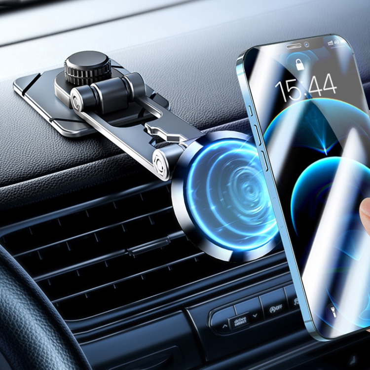 D30 Foldable Suspension Car Phone Holder Magnetic Adhesive Type Metal Navigation Stand D30 Foldable Suspension Car Phone Holder Magnetic Adhesive Type Metal Navigation Stand