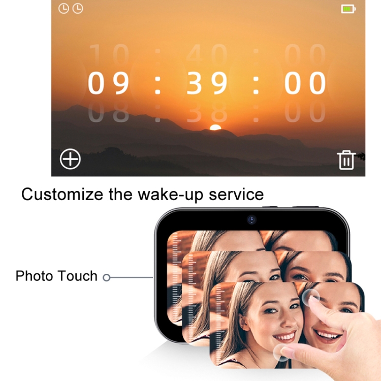 D6 CCD HD Digital Camera Movie Music Smart Camera Touch