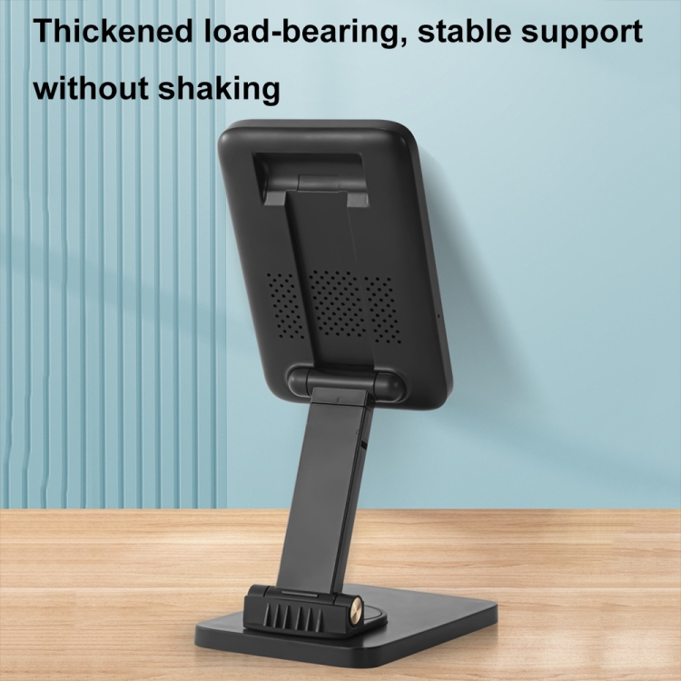 15W Desktop Wireless Charging Rotating Phone Holder Lazy Tablet Folding Lifting Bracket(Black) 15W Desktop Wireless Charging Rotating Phone Holder Lazy Tablet Folding Lifting Bracket(Black)