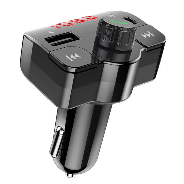 Car Bluetooth MP3 Player FM Transmitter Fast Charging(Black) Car Bluetooth MP3 Player FM Transmitter Fast Charging(Black)