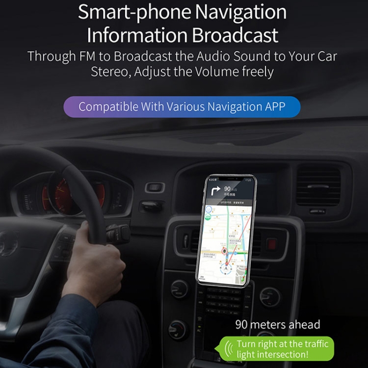 Car Bluetooth MP3 Player FM Transmitter Fast Charging(Black) Car Bluetooth MP3 Player FM Transmitter Fast Charging(Black)
