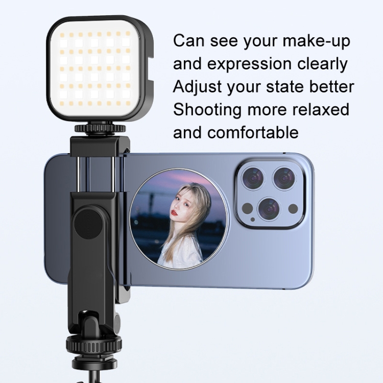 Mobile Phone Rear Camera Magnetic Selfie Mirror HD Reflective Phone Reference Mirror(Silver) Mobile Phone Rear Camera Magnetic Selfie Mirror HD Reflective Phone Reference Mirror(Silver)