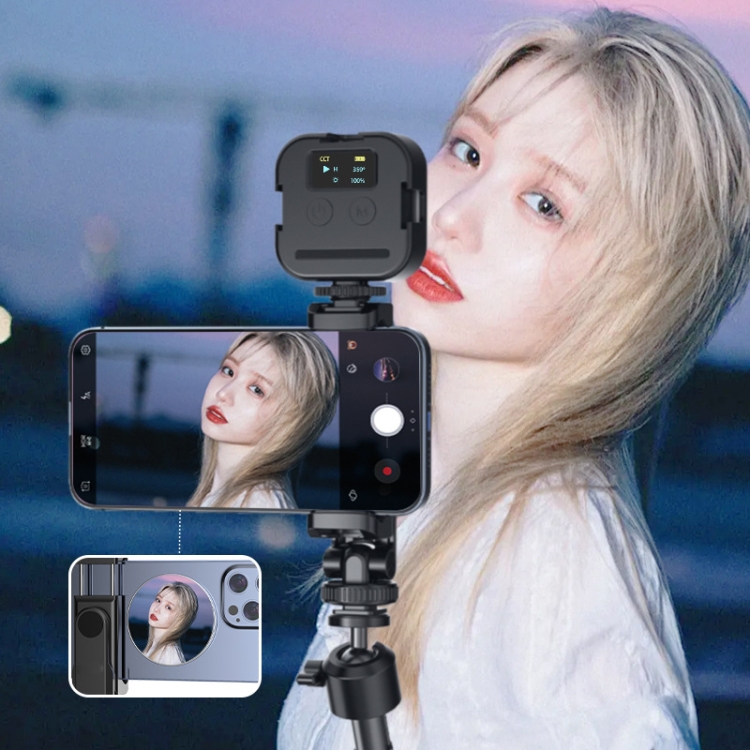 Mobile Phone Rear Camera Magnetic Selfie Mirror HD Reflective Phone Reference Mirror(Silver) Mobile Phone Rear Camera Magnetic Selfie Mirror HD Reflective Phone Reference Mirror(Silver)