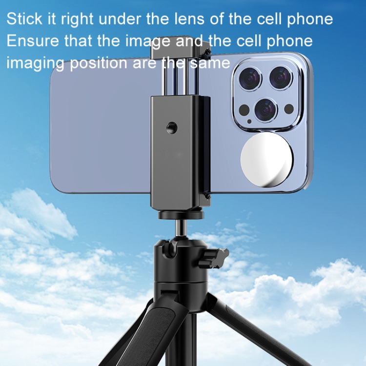 Mobile Phone VLOG Selfie Small Mirror Live Photography Rear Reference Mirror With Storage Box Mobile Phone VLOG Selfie Small Mirror Live Photography Rear Reference Mirror With Storage Box