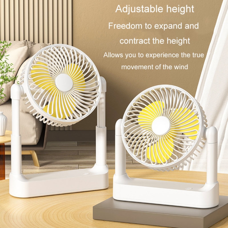 Plug In Fan Portable Retractable USB Home Desktop Fan Large Wind Power Outdoor ...