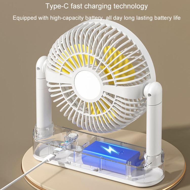 Plug In Fan Portable Retractable USB Home Desktop Fan Large Wind Power Outdoor ...