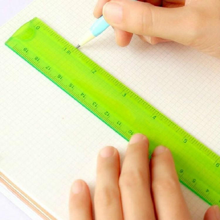 Soft Ruler Student Flexible Ruler Tape Measure Straight Ruler
