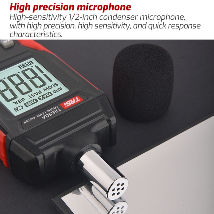 TASI TA650A Decibel Detector House Volume Tester Noise Meter - 4