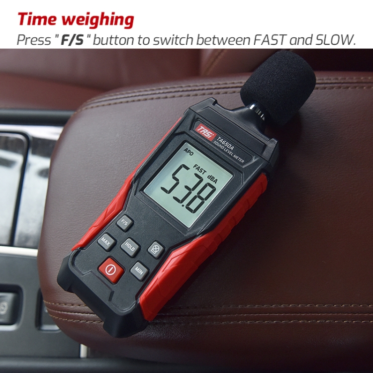 TASI TA650A Decibel Detector House Volume Tester Noise Meter - 7