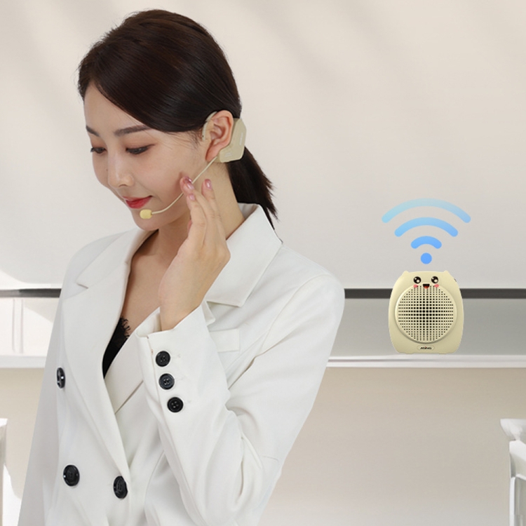 ASiNG S16 2.4G Wireless Voice Amplifier with Headset Microphone for Teachers Tour Guides Without Strap Chain ASiNG S16 2.4G Wireless Voice Amplifier with Headset Microphone for Teachers Tour Guides Without Strap Chain