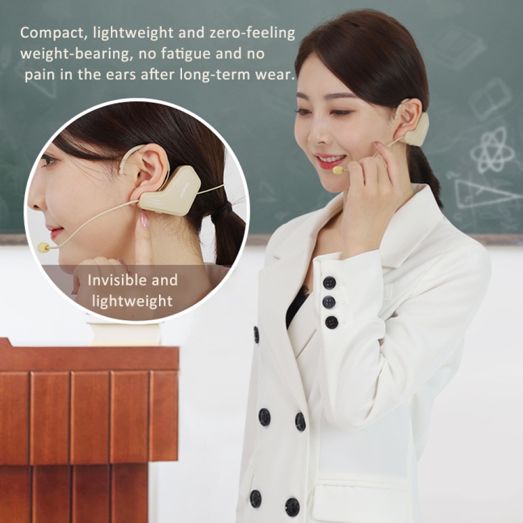ASiNG S16 2.4G Wireless Voice Amplifier with Headset Microphone for Teachers Tour Guides Without Strap Chain ASiNG S16 2.4G Wireless Voice Amplifier with Headset Microphone for Teachers Tour Guides Without Strap Chain