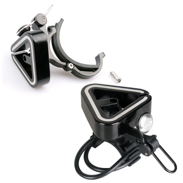 Premium Robust Triangle Copper Bell Features Crisp Deafen Sound, Strong and Long-lasting, Adds Safety for a Confident Cycling Ride