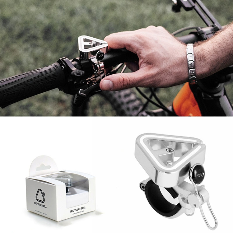 Premium Robust Triangle Copper Bell Features Crisp Deafen Sound, Strong and Long-lasting, Adds Safety for a Confident Cycling Ride