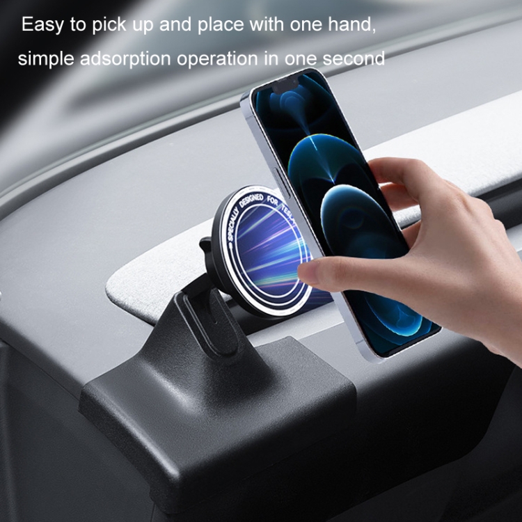 For 2024 Tesla Model 3 Left-hand Drive Air Outlet Magnetic Car Phone Holder(Dashboard Base) For 2024 Tesla Model 3 Left-hand Drive Air Outlet Magnetic Car Phone Holder(Dashboard Base)