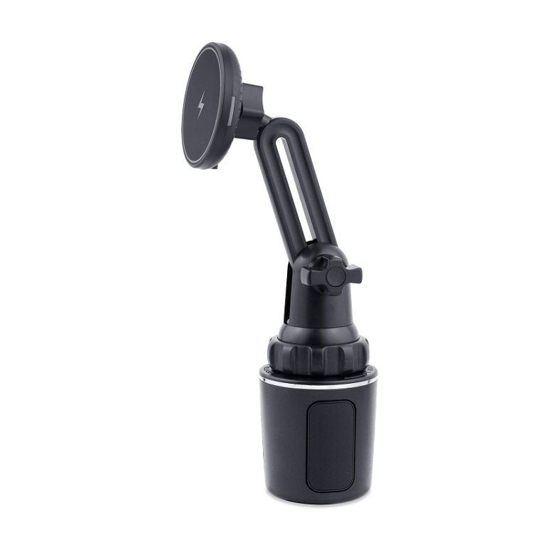 Car Water Cup Holder MagSafe Wireless Charging Bracket(Black) Car Water Cup Holder MagSafe Wireless Charging Bracket(Black)