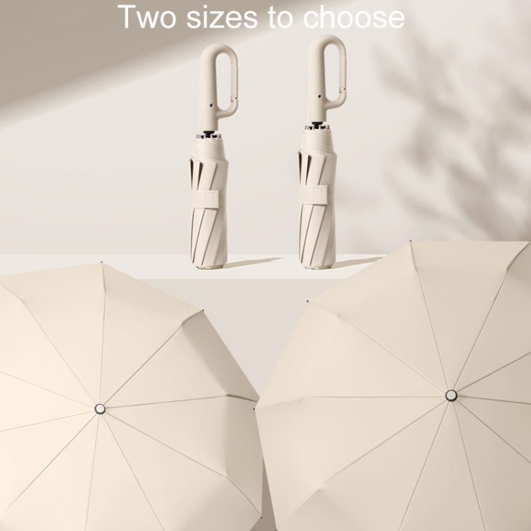 Fully Automatic Rain Or Shine Umbrella Foldable Unisex Sun Shade Umbrella, Style: Reverse Blue 105cm - B3