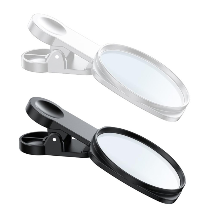 Mobile Phone Rear Camera Clip-on HD Selfie Mirror(White) Mobile Phone Rear Camera Clip-on HD Selfie Mirror(White)