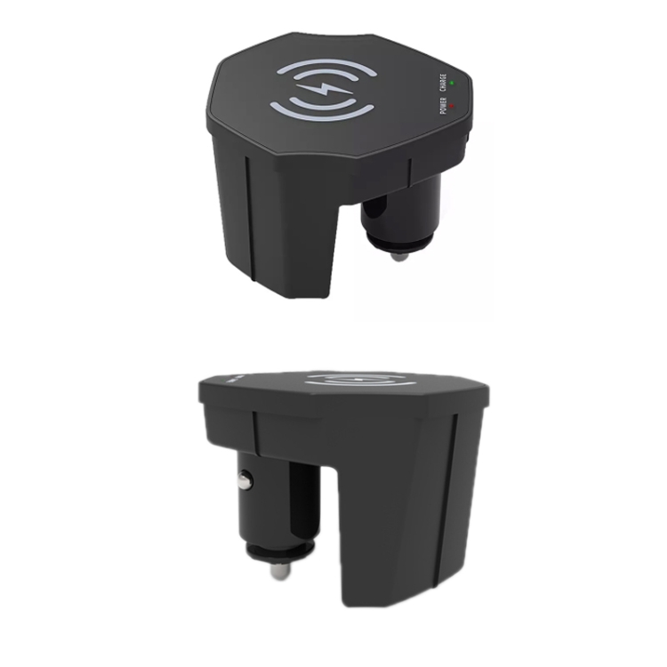 For Audi A6L 15W Car Cigarette Lighter Magnetic Wireless Charger, For Left And Right Driving For Audi A6L 15W Car Cigarette Lighter Magnetic Wireless Charger, For Left And Right Driving