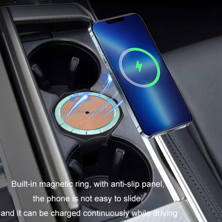 For Audi A6L 15W Car Cigarette Lighter Magnetic Wireless Charger, For Left And Right Driving For Audi A6L 15W Car Cigarette Lighter Magnetic Wireless Charger, For Left And Right Driving