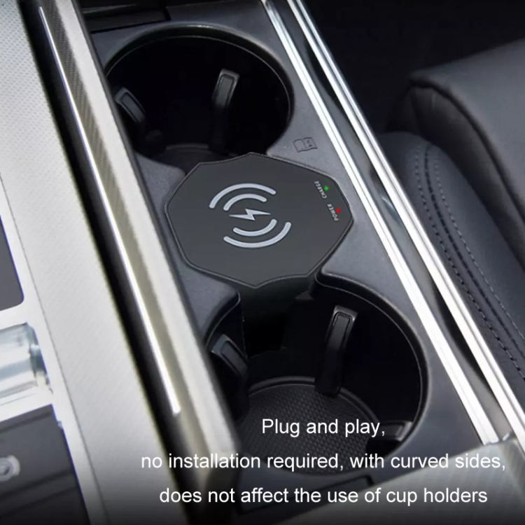 For Audi A6L 15W Car Cigarette Lighter Magnetic Wireless Charger, For Left And Right Driving For Audi A6L 15W Car Cigarette Lighter Magnetic Wireless Charger, For Left And Right Driving