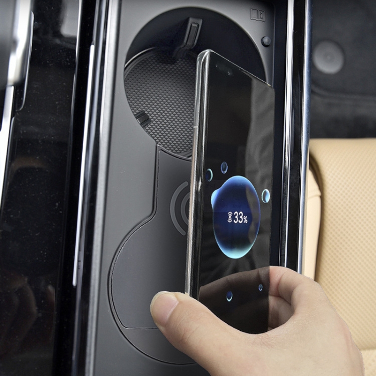 For Audi A8 Car Cigarette Lighter Mobile Phone Wireless Charger, For Left And Right Driving(For 2011-2017) For Audi A8 Car Cigarette Lighter Mobile Phone Wireless Charger, For Left And Right Driving(For 2011-2017)