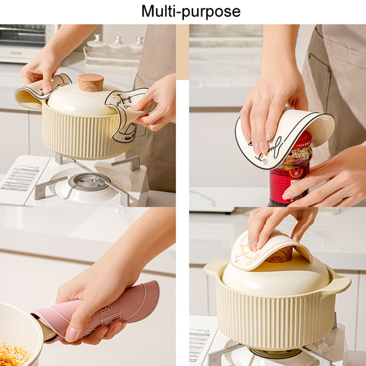 Anti-scald Table Heat Insulation Mat Coaster Simple Lines Greaseproof Non-slip  Dinner Plate Pad(Sunset)