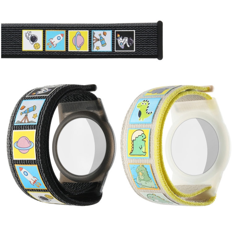 For AirTag Protective Case Children Watchband Anti-lost Locator Waterproof Wristband Bracel(Dinosaur) For AirTag Protective Case Children Watchband Anti-lost Locator Waterproof Wristband Bracel(Dinosaur)