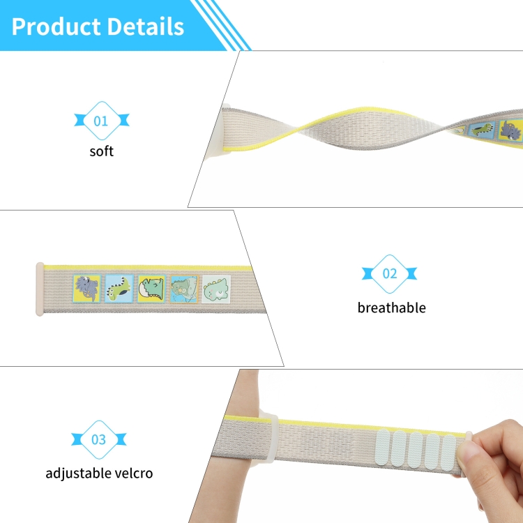 For AirTag Protective Case Children Watchband Anti-lost Locator Waterproof Wristband Bracel(Dinosaur) For AirTag Protective Case Children Watchband Anti-lost Locator Waterproof Wristband Bracel(Dinosaur)