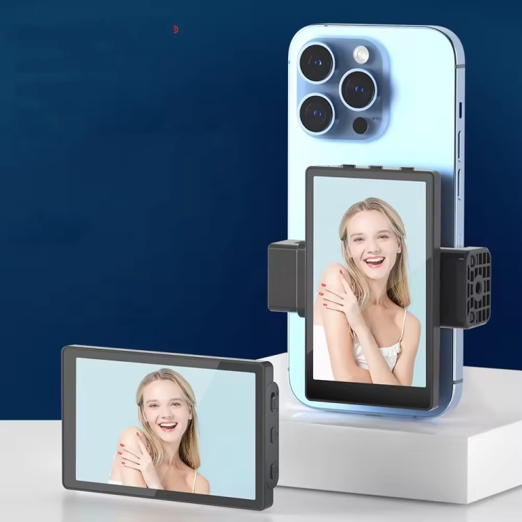 KingMa PH01 Smartphone Mini Monitors Sync Rear Camera Selfie Screen with Magnetic Phone Clip KingMa PH01 Smartphone Mini Monitors Sync Rear Camera Selfie Screen with Magnetic Phone Clip