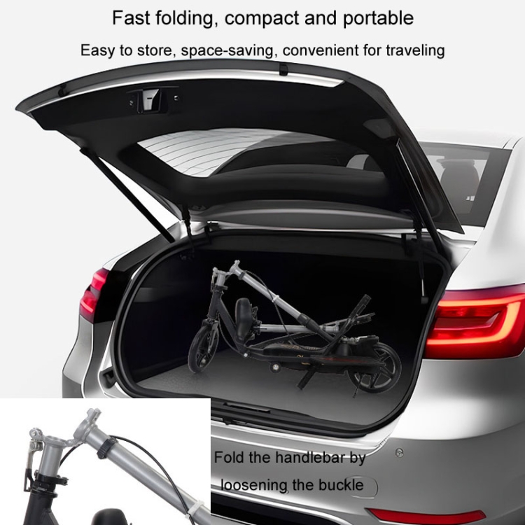 Adult Scooter Two-wheel Mobility Scooter Double Wing Pedal Bike