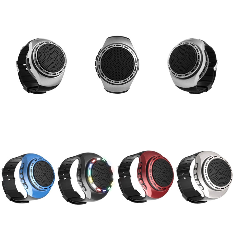 U6 Watch-shaped Wearable Bluetooth Speaker Selfie Sports Smart Speaker(Blue) U6 Watch-shaped Wearable Bluetooth Speaker Selfie Sports Smart Speaker(Blue)
