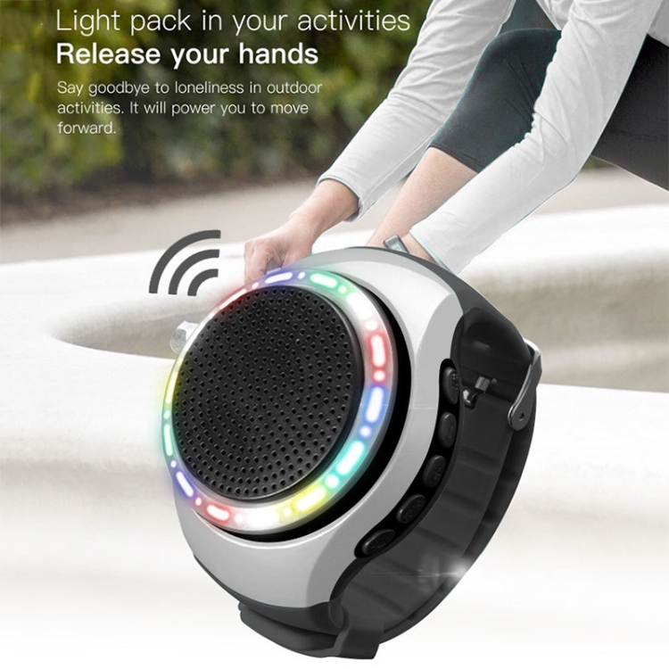 U6 Watch-shaped Wearable Bluetooth Speaker Selfie Sports Smart Speaker(Blue) U6 Watch-shaped Wearable Bluetooth Speaker Selfie Sports Smart Speaker(Blue)