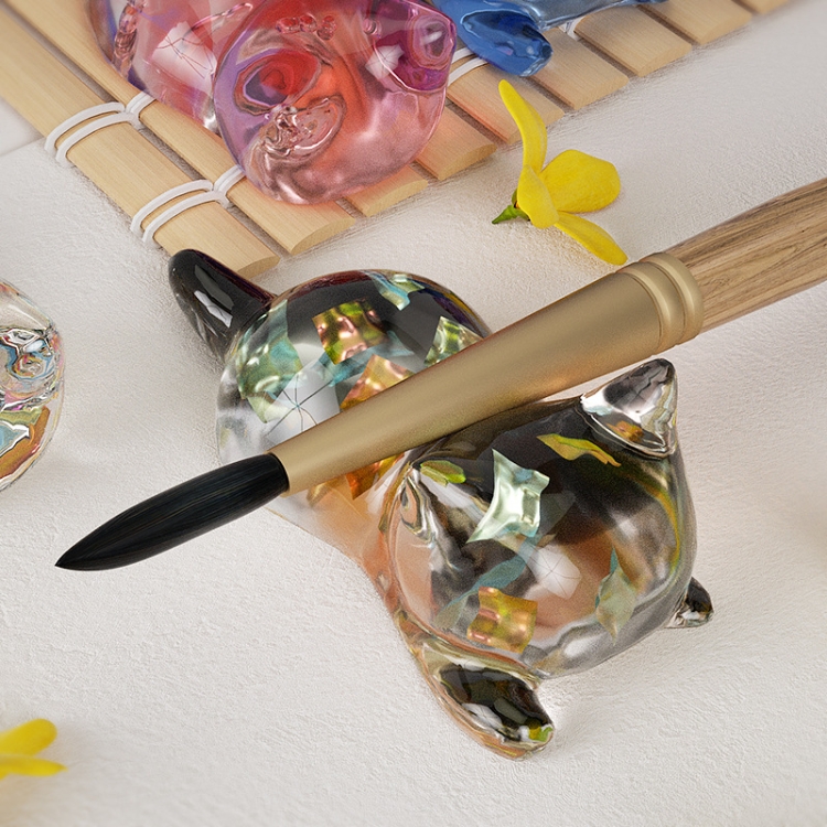 Creative Crafting with Cats Back Epoxy Resin Molds for Keychain Bag Pendant Pen Holder Mould