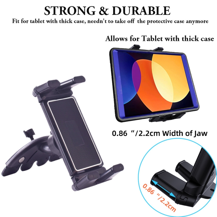 CD Slot Car Mount Phone Holder For within 15 Inch Cell Phone and Tablet CD Slot Car Mount Phone Holder For within 15 Inch Cell Phone and Tablet