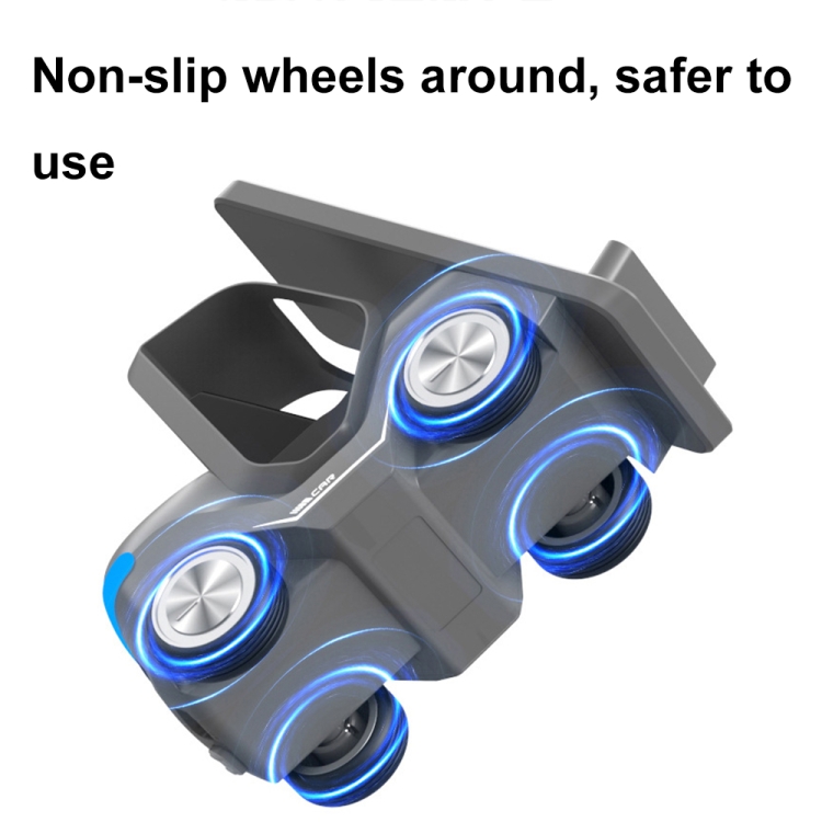 T20S 3-In-1 15W Small Forklift-Shaped Desktop Wireless Charger With LED Atmosphere Light(Gray) T20S 3-In-1 15W Small Forklift-Shaped Desktop Wireless Charger With LED Atmosphere Light(Gray)