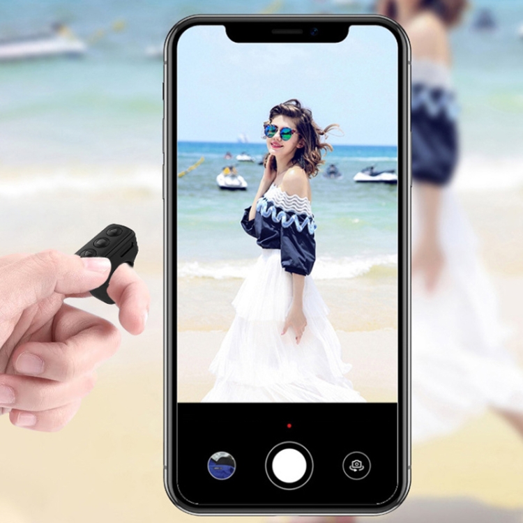 Bluetooth 3 Keys Remote Finger Ring Video Controller Novel Page Flip Photo Tool(Black) Bluetooth 3 Keys Remote Finger Ring Video Controller Novel Page Flip Photo Tool(Black)