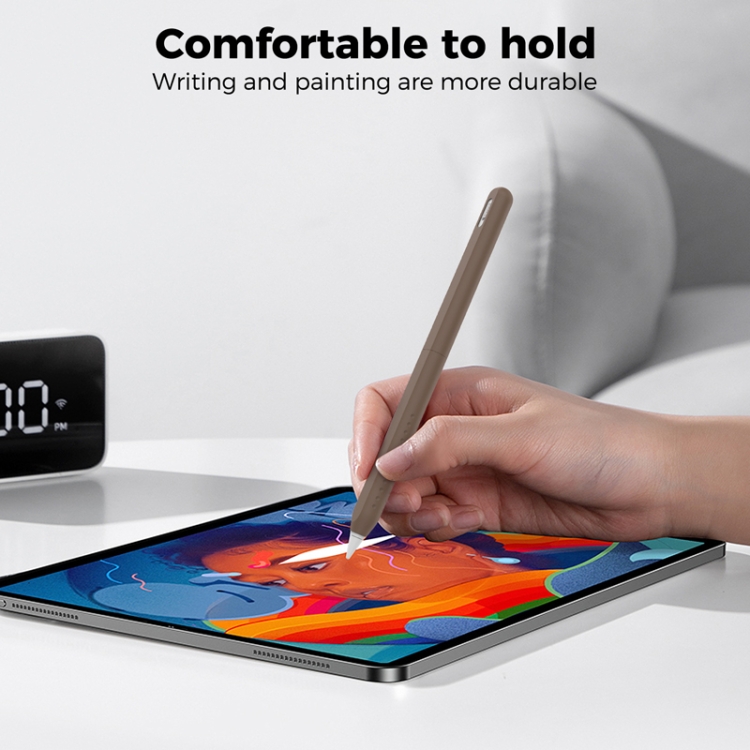 For Apple Pencil Pro & 2 AhaStyle PT182 Ultra-Thin Split Stylus Protective Case(White) For Apple Pencil Pro & 2 AhaStyle PT182 Ultra-Thin Split Stylus Protective Case(White)