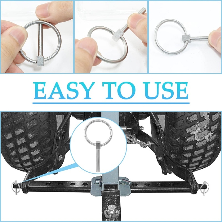 4.5mm 316 Stainless Steel Marine Hardware Spring Safety Stop ...