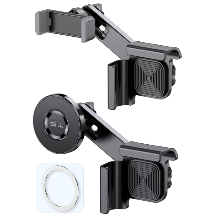 SHUNWEI Car Navigation Screen Floating Mobile Phone Holder, Style: Clip Type SHUNWEI Car Navigation Screen Floating Mobile Phone Holder, Style: Clip Type