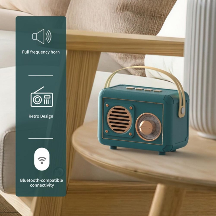 FT-BT20 Mini Retro Card USB Flash Drive FM Radio Wireless Bluetooth Speaker(White) FT-BT20 Mini Retro Card USB Flash Drive FM Radio Wireless Bluetooth Speaker(White)