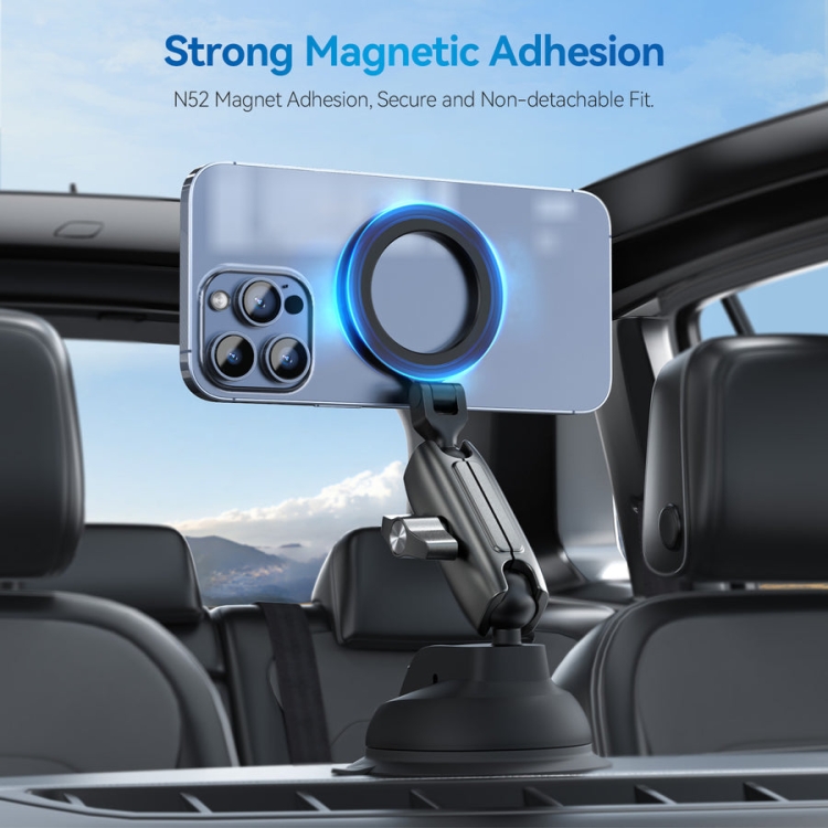 TELESIN Magnetic Suction Car Phone Mount 360 Degree Rotation Phone Holder TELESIN Magnetic Suction Car Phone Mount 360 Degree Rotation Phone Holder