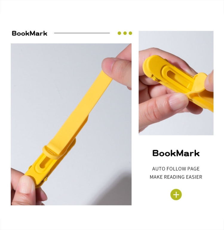 Yasest Magnetic Bookmarks - 6 Pieces Assorted Cute Book Markers Clip