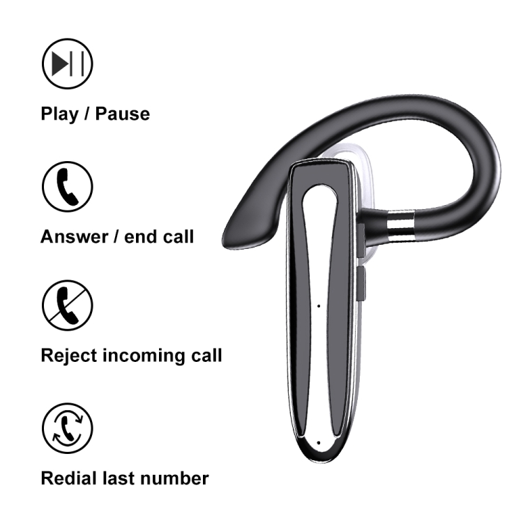 Bluetooth Earphone With Digital Display Charging Compartment Wireless Earphone For Car Talking Noise Reduction(530-1 Flagship Version) Bluetooth Earphone With Digital Display Charging Compartment Wireless Earphone For Car Talking Noise Reduction(530-1 Flagship Version)