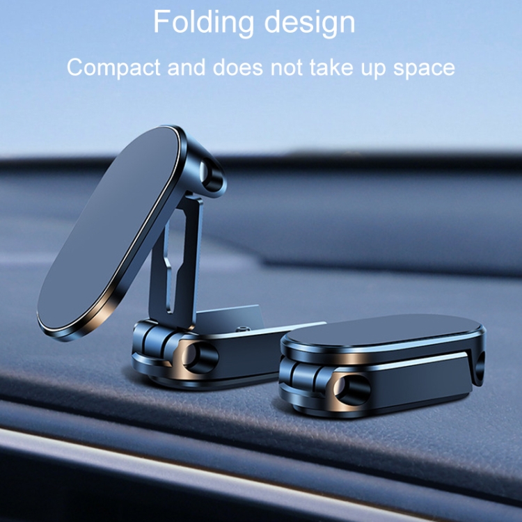 D11 Magnetic Folding Car Phone Holder Rotatable Dashboard Stick-On Navigation Stand(Black Gloosy) D11 Magnetic Folding Car Phone Holder Rotatable Dashboard Stick-On Navigation Stand(Black Gloosy)